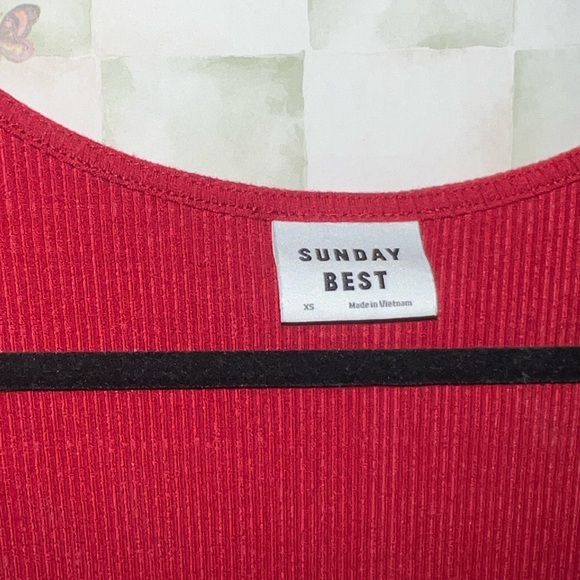 Aritzia Sunday Best RED Dress! - Picture 4 of 5